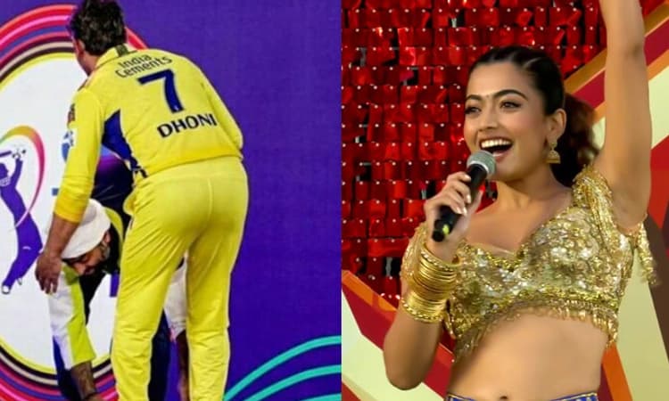 ಧೋನಿ ಕಾಲುಮುಟ್ಟಿ ನಮಸ್ಕರಿಸಿದ ಅರಿಜಿತ್ ಸಿಂಗ್: ರಶ್ಮಿಕಾ ಮಾಡಿದ್ದೇನು?