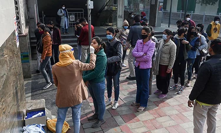 ದೇಶದಲ್ಲಿ 5 ತಿಂಗಳ ಬಳಿಕ 2 ಸಾವಿರ ಗಡಿ ದಾಟಿದ ಕೋವಿಡ್‌ ಸಂಖ್ಯೆ