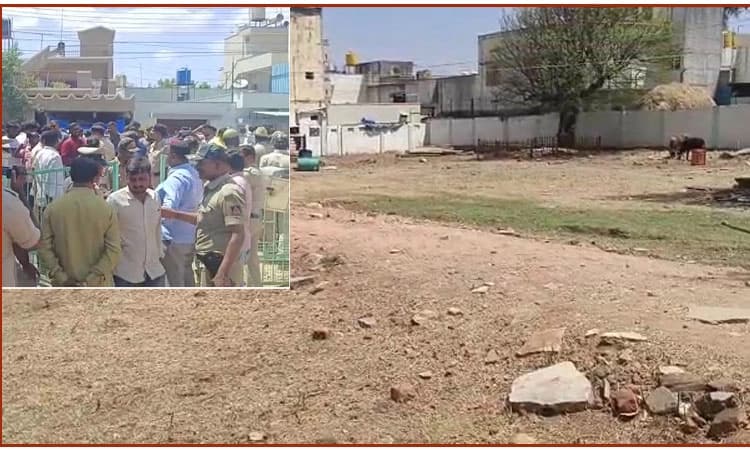 ಅನುಮತಿ ಇಲ್ಲದೆ ದರ್ಗಾ ನವೀಕರಣಕ್ಕೆ ಮುಂದಾದ ಮುಸ್ಲಿಮರು : ವಾಗ್ವಾದ