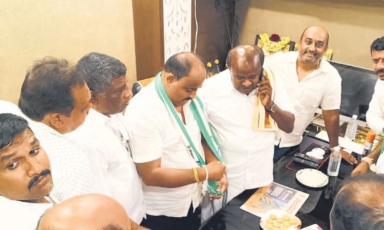 ಪ್ರಸನ್ನ ಪಿ.ಗೌಡ ಅಧಿಕೃತವಾಗಿ ಜೆಡಿಎಸ್‌ ಸೇರ್ಪಡೆ