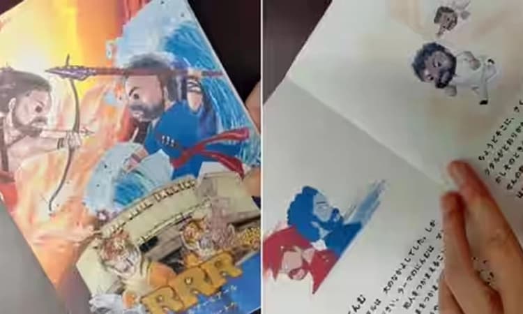 ಮಗನಿಗಾಗಿ ಆರ್‌ಆರ್‌ಆರ್‌ ಸಿನಿಮಾ ಕಥೆಯನ್ನೇ ಪುಸ್ತಕ ಮಾಡಿಕೊಟ್ಟ ತಾಯಿ! -ವಿಡಿಯೋ ವೈರಲ್‌ 