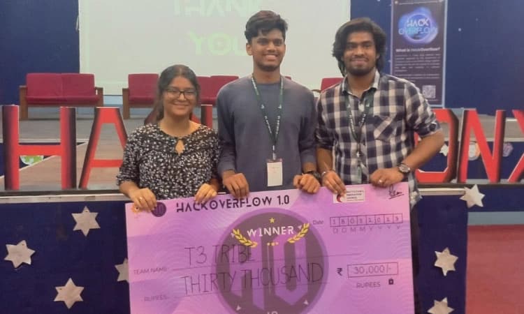 ಹ್ಯಾಕೋವರ್‌ ಪ್ರೋ 1.0: ರಾಷ್ಟ್ರ ಮಟ್ಟದ ಹ್ಯಾಕಥಾನ್‌ ಸ್ಪರ್ಧೆಯಲ್ಲಿ ನಿಟ್ಟೆ ತಂಡ ಪ್ರಥಮ