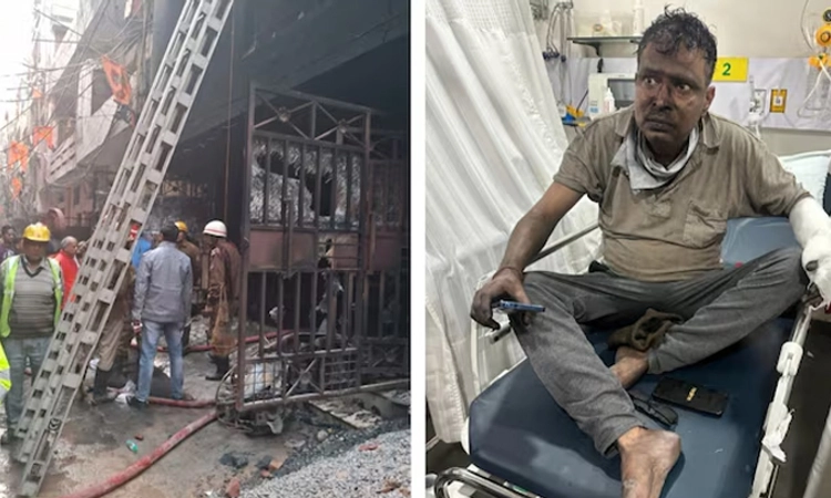 Tragedy: ದೆಹಲಿಯ ವಸತಿ ಸಮುಚ್ಚಯದಲ್ಲಿ ಅಗ್ನಿ ದುರಂತ, ಮಕ್ಕಳು ಸೇರಿ ನಾಲ್ವರು ಸಜೀವ ದಹನ
