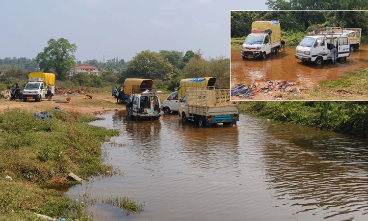 Kottigehara: ವಾಹನ ಸವಾರರಿಂದ ಕಲುಷಿತಗೊಳ್ಳುತ್ತಿದೆ ಹೇಮಾವತಿ ನದಿ…