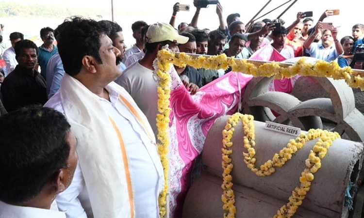 Artificial Reef; ಮೀನು ಅಭಿವೃದ್ಧಿಗಾಗಿ ಸಾಲು ಬಂಡೆ ಯೋಜನೆ