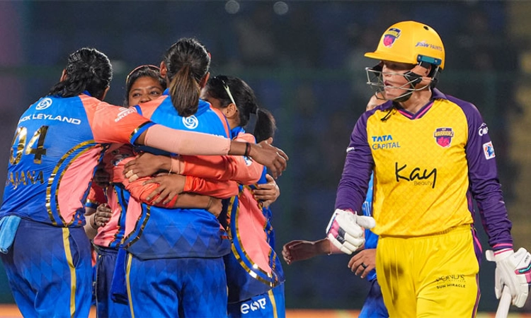 WPL ; ಯುಪಿ ವಾರಿಯರ್ ವಿರುದ್ಧ ಮುಂಬೈ ಇಂಡಿಯನ್ಸ್‌  ಜಯಭೇರಿ