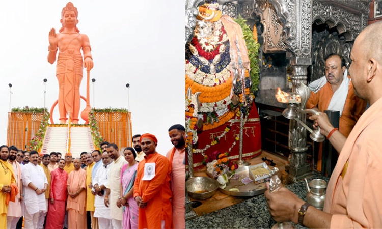 Uttara Pradesh: ವಾರಾಣಸಿಯಲ್ಲಿ 51 ಅಡಿ ಎತ್ತರದ ಬೃಹತ್‌ ಹನುಮಂತ ಪ್ರತಿಮೆ ಅನಾವರಣ