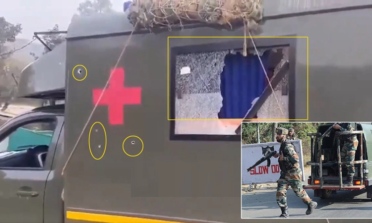 Jammu – Kashmir: ಸೇನಾ ವಾಹನದ ಮೇಲೆ ಗುಂಡಿನ ದಾಳಿ… ಮುಂದುವರೆದ ಶೋಧ ಕಾರ್ಯ