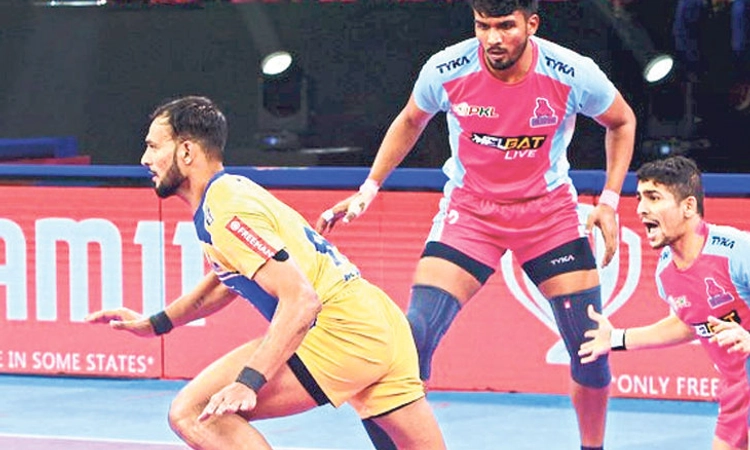 Pro Kabaddi; ಜೈಪುರ್‌-ತಮಿಳ್‌ ತಲೈವಾಸ್‌ ಪಂದ್ಯ ಟೈ