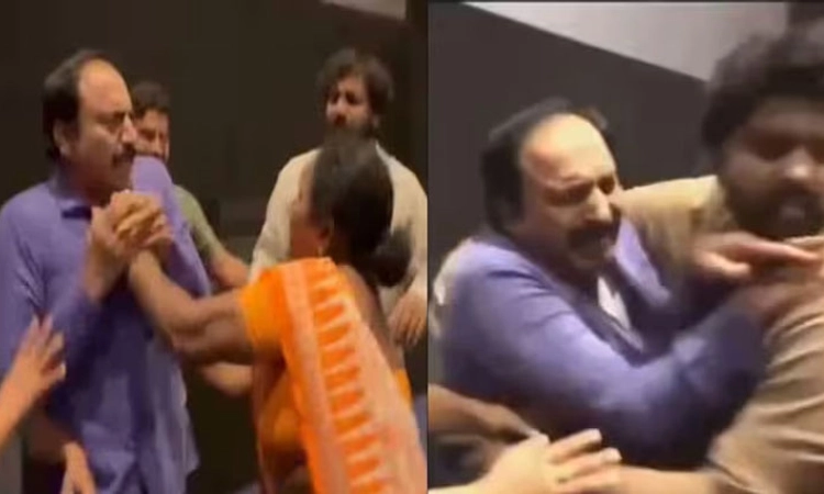Telugu; ಪಾತ್ರದ ಕುರಿತು ಆಕ್ರೋಶ: ನಟನಿಗೆ ಮಹಿಳೆಯಿಂದ ಚಿತ್ರ ಮಂದಿರದಲ್ಲೇ ಹಲ್ಲೆ!!