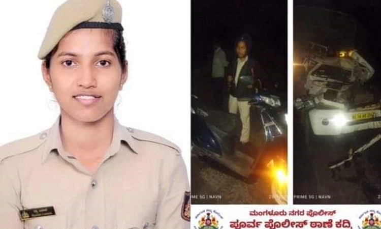 Mangaluru: ಅಪಘಾತ; ಗಾಯಾಳುವನ್ನು ಆಸ್ಪತ್ರೆಗೆ ದಾಖಲಿಸಿದ ಮಹಿಳಾ ಪೊಲೀಸ್‌