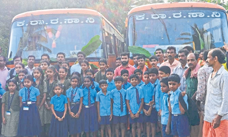 Belthangady: ಕಡೆಗೂ ಕಜಕ್ಕೆ ಶಾಲೆಯವರೆಗೆ ಬಂತು ಸರಕಾರಿ ಬಸ್‌