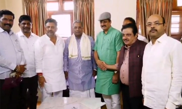 C. P. Yogeshwara; ಎಲ್ಲ ಮರೆತು ಬೇಷರತ್ತಾಗಿ ‘ಕೈ’ ಹಿಡಿದಿದ್ದಾರೆ: ಡಿ.ಕೆ.ಶಿವಕುಮಾರ್