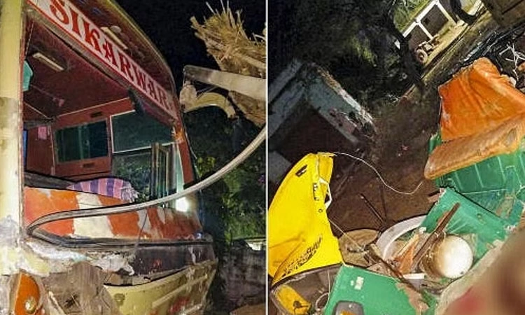 Accident: ರಾಜಸ್ಥಾನದಲ್ಲಿ ಟೆಂಪೋ-ಬಸ್‌ ಡಿಕ್ಕಿ: 12 ಮಂದಿ ದುರ್ಮರಣ