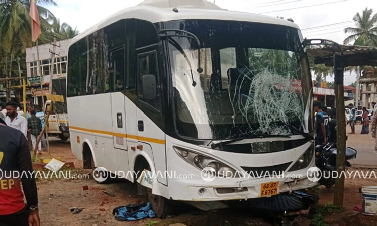 Thirthahalli: ವಿದ್ಯಾರ್ಥಿಯ ಮೇಲೆ ಹರಿದ ಪ್ರವಾಸಿಗರ ಬಸ್;‌ ವಿದ್ಯಾರ್ಥಿ ಸಾವು