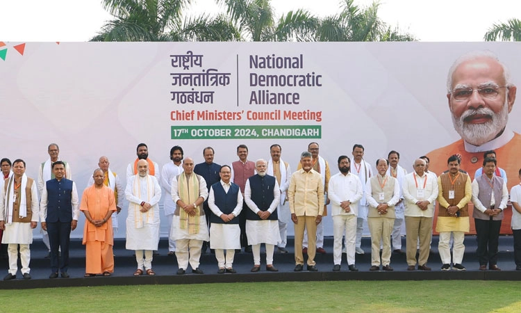 NDA CMs Meet: ರಾಷ್ಟ್ರದ ಅಭಿವೃದ್ಧಿಗೆ ಎನ್‌ಡಿಎ ಬದ್ಧ: ಪ್ರಧಾನಿ ಮೋದಿ