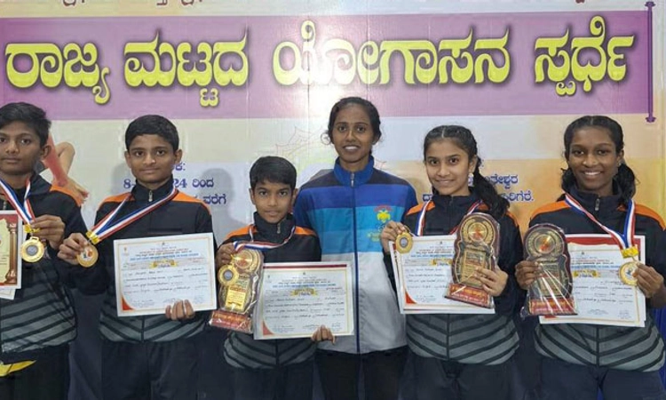 Yoga Competition; ಆಳ್ವಾಸ್‌ ಕಾಲೇಜಿನ ಐವರು ರಾಷ್ಟ್ರಮಟ್ಟಕ್ಕೆ