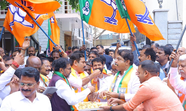 Haryana Election Result: ಹರ್ಯಾಣ ಹ್ಯಾಟ್ರಿಕ್‌ ಗೆಲುವು: ರಾಜ್ಯ ಬಿಜೆಪಿ ಸಂಭ್ರಮ