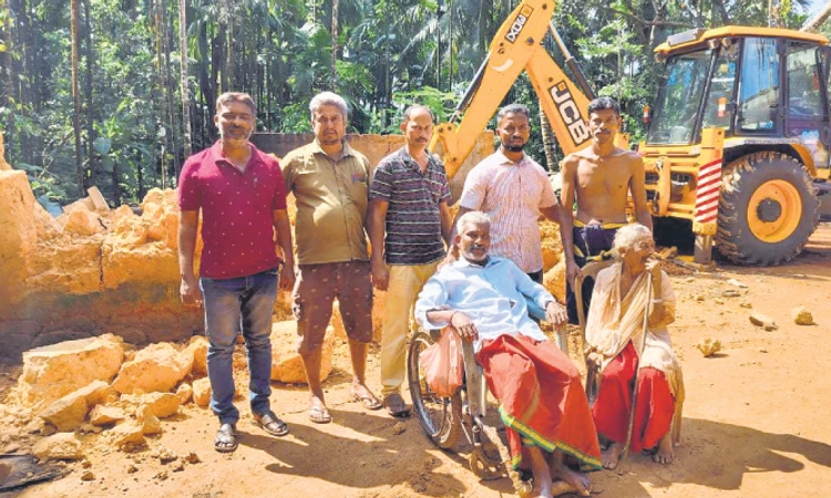 Belthangady: ಅಸಹಾಯಕ ಕುಟುಂಬಕ್ಕೆ ಚಾಲಕನ ಆಸರೆ