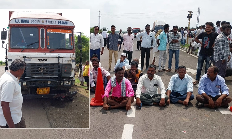 Vijayapura: ಬೈಕ್ – ಲಾರಿ ನಡುವೆ ಭೀಕರ ಅಪಘಾತ… ಇಬ್ಬರು ಮೃತ್ಯು; ಸ್ಥಳೀಯರಿಂದ ಪ್ರತಿಭಟನೆ