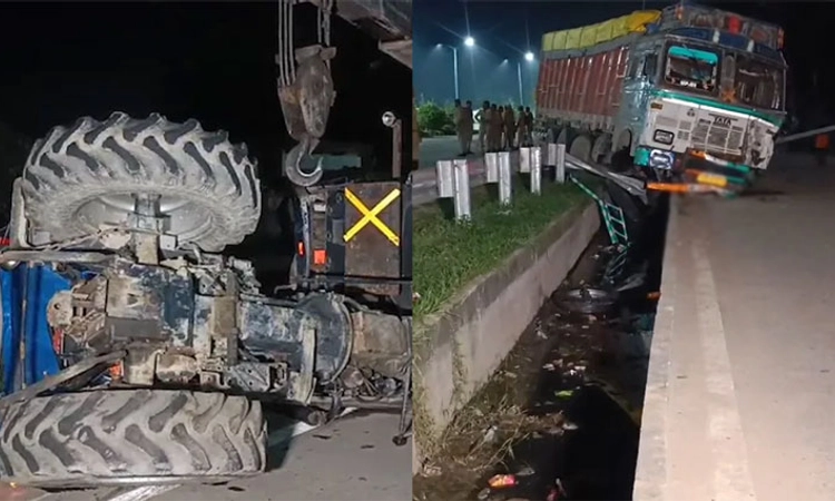 Road Mishap: ಟ್ರಕ್-ಟ್ರ್ಯಾಕ್ಟರ್ ಡಿಕ್ಕಿ; 10 ಕಾರ್ಮಿಕರು ಸಾವು; 3 ಮಂದಿಗೆ ಗಾಯ