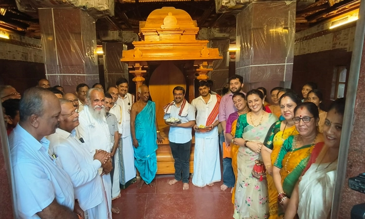 Kaup ಹೊಸ ಮಾರಿಗುಡಿ: ಸ್ವರ್ಣ ಗದ್ದುಗೆ ನಿರ್ಮಾಣಕ್ಕೆ ಮುಹೂರ್ತ