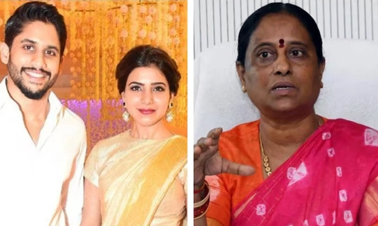 ವಿವಾದಾತ್ಮಕ ಹೇಳಿಕೆ ಬೆನ್ನಲ್ಲೇ ನಟಿ ಸಮಂತಾ ಬಳಿ ಕ್ಷಮೆ ಕೇಳಿ ಹೇಳಿಕೆ ಹಿಂಪಡೆದ ಸಚಿವೆ