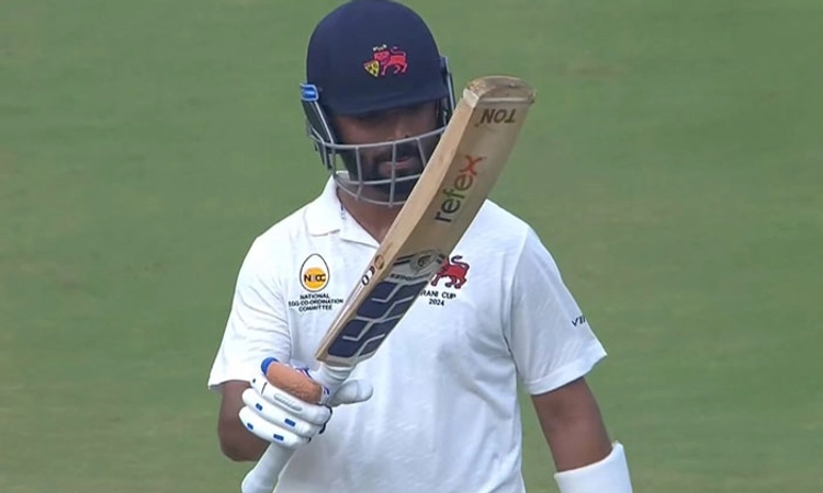 Irani cup: ರಹಾನೆ, ಅಯ್ಯರ್‌, ಸರ್ಫರಾಜ್‌ ಅರ್ಧ ಶತಕ; ಚೇತರಿಸಿಕೊಂಡ ಮುಂಬಯಿ