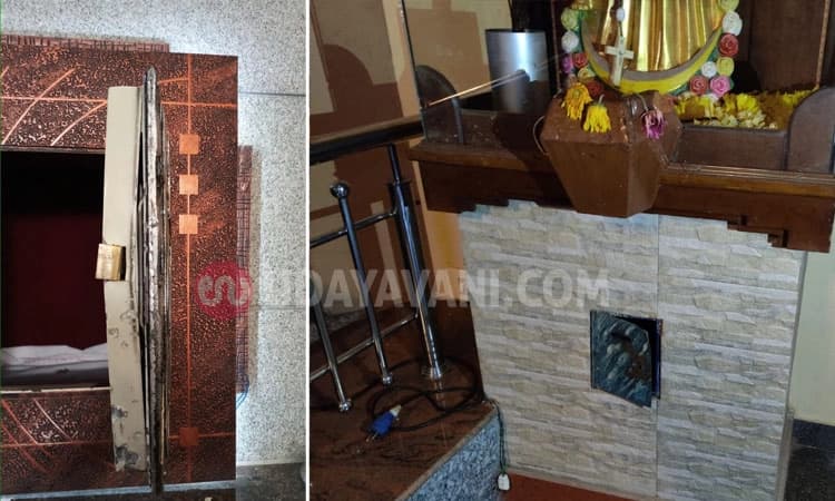 ಬಂಟ್ವಾಳದಲ್ಲಿ ಸರಣಿ ಕಳ್ಳತನ: ಚರ್ಚ್, ದಿನಸಿ ಅಂಗಡಿ, ಬಾರ್ ಗೆ ನುಗ್ಗಿದ ಕಳ್ಳರು