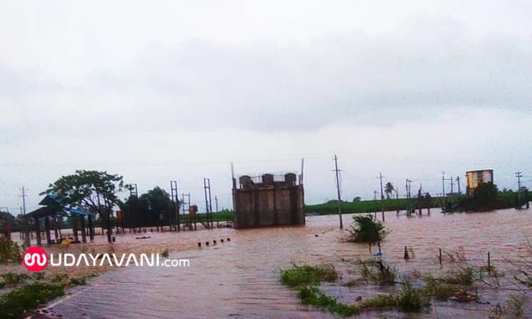 ಮಹಾರಾಷ್ಟ್ರ ಭಾಗದಲ್ಲಿ ಭಾರೀ ಮಳೆ: ಕೃಷ್ಣಾ, ದೂಧಗಂಗಾ, ವೇದಗಂಗಾ ನದಿ ನೀರಿನಲ್ಲಿ ಏರಿಕೆ