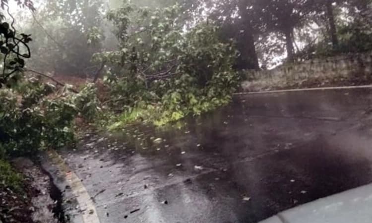 ಭಾರೀ ಮಳೆ: ಆಗುಂಬೆ ಘಾಟಿಯಲ್ಲಿ ಮತ್ತೆ ಕುಸಿತ ಭೀತಿ