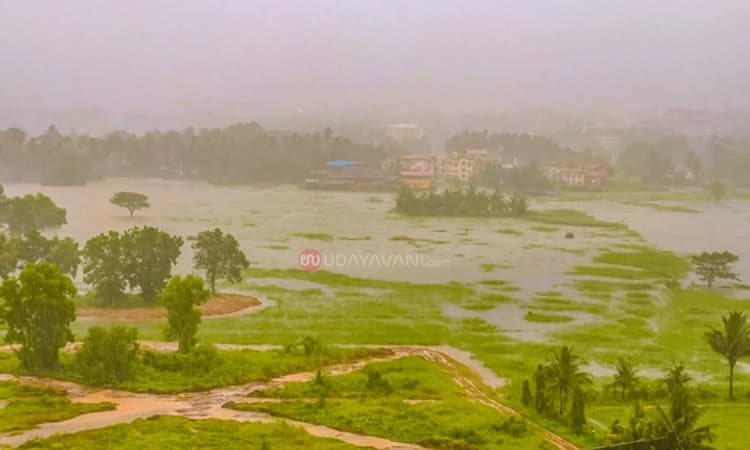 ಕರಾವಳಿಯಲ್ಲಿ ಬಿರುಸಿನ ಮಳೆ; 3 ದಿನ “ರೆಡ್‌ ಅಲರ್ಟ್‌’