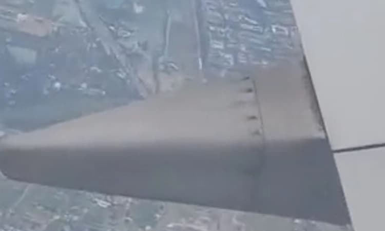 ಏರ್ ಚೀನಾ ವಿಮಾನದ ರೆಕ್ಕೆಯ ಸ್ಕ್ರೂಗಳು ಸಡಿಲ; ವಿಡಿಯೋ ವೈರಲ್