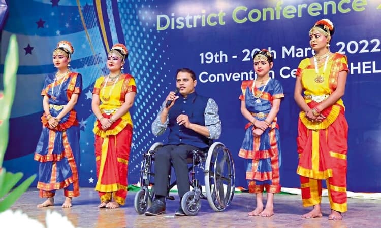 ಕಾಲಿಲ್ಲದಿದ್ದರೂ ಕುಣಿದು ಖ್ಯಾತಿ ಪಡೆದವ