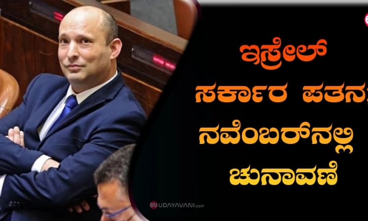ಇಸ್ರೇಲ್‌ ಸರ್ಕಾರ ಪತನ; ನವೆಂಬರ್‌ನಲ್ಲಿ ಚುನಾವಣೆ