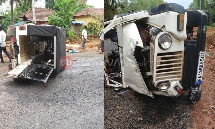 ಬೆಳ್ಮಣ್: ಸ್ಕಿಡ್‌ ಆಗಿ ಪಲ್ಟಿಯಾದ ಜೀಪ್‌; ಬಾಲಕಿ ಸಾವು, ಮೂವರು ಗಂಭೀರ
