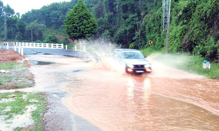 ಸುಳ್ಯ, ಸುಬ್ರಹ್ಮಣ್ಯದಲ್ಲಿ ಭಾರೀ ಮಳೆ; ಕೃಷಿ ಭೂಮಿ, ತೋಟಗಳಿಗೆ ನುಗ್ಗಿದ ಮಳೆ ನೀರು