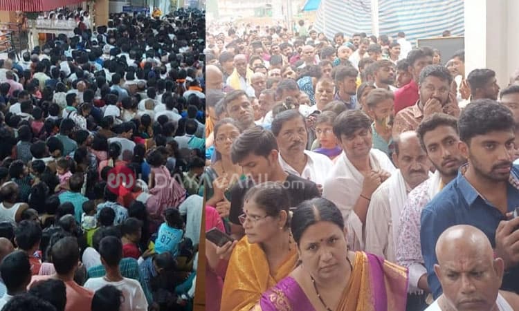 ಕುಕ್ಕೆ: ಭಾರೀ ಸಂಖ್ಯೆಯಲ್ಲಿ ಹರಿದು ಬಂದ ಭಕ್ತ ಸಾಗರ