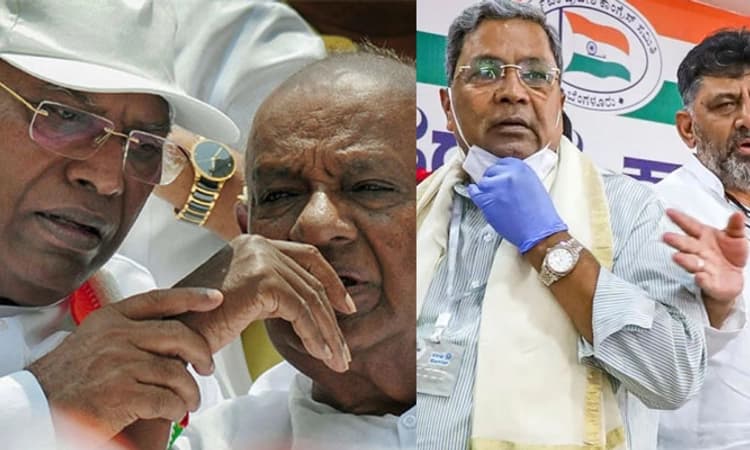 ದೊಡ್ಡ ಗೌಡರ ರಾಜಕೀಯ: ಖರ್ಗೆ ಎಂಟ್ರಿಯಿಂದ ಶುರುವಾಯ್ತೆ ಡಿಕೆ, ಸಿದ್ದು ಬಣಕ್ಕೆ ಭೀತಿ?