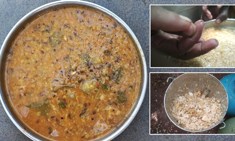 ಅಕ್ಷರ ದಾಸೋಹ ಬಿಸಿಯೂಟದಲ್ಲಿ ಹುಳು ಪತ್ತೆ: ಶಿಕ್ಷಕರನ್ನು ತರಾಟೆಗೆ ತೆಗೆದುಕೊಂಡ ಪೋಷಕರು