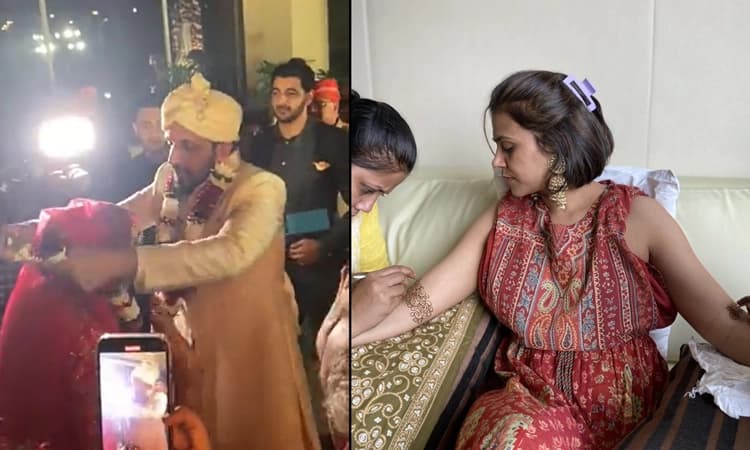 ಮಕ್ಕಳೇ ನಿಂತು ಅಮ್ಮನ ಮದುವೆ ಮಾಡಿದರು : ಟ್ವಿಟರ್ ನಲ್ಲಿ ಫೋಟೋ ಹಂಚಿಕೊಂಡ ಮಗಳು