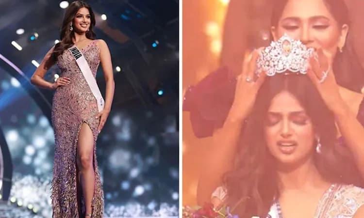 21 ವರ್ಷದ ಬಳಿಕ ಮಿಸ್ ಯುನಿವರ್ಸ್ ಗೆದ್ದ ಭಾರತದ ಚೆಲುವೆ; ಕಿರೀಟ ಗೆದ್ದ ಹರ್ನಾಜ್ ಸಂಧು