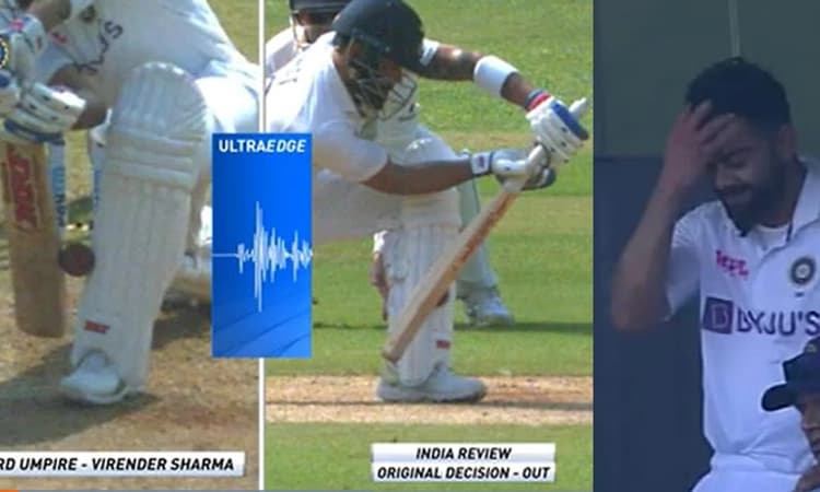 ಬ್ಯಾಟ್ ತಾಗಿದ್ದರೂ ಎಲ್ ಬಿಡಬ್ಲ್ಯೂ ತೀರ್ಪು! ಅಂಪೈರ್ ತೀರ್ಮಾನಕ್ಕೆ ಹಲವರ ಆಕ್ಷೇಪ