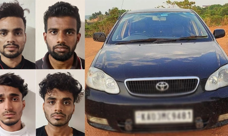 Mangaluru ಎಂಡಿಎಂಎ ಡ್ರಗ್ಸ್ ಸಾಗಾಟ: ನಾಲ್ವರ ಸೆರೆ