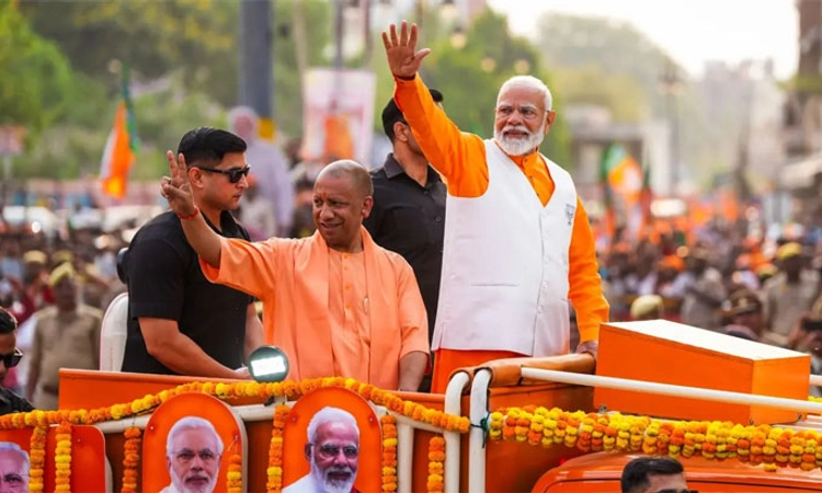 Nomination; ವಾರಾಣಸಿಯಲ್ಲಿ ಪ್ರಧಾನಿ ಮೋದಿ ಮೆಗಾ ರೋಡ್ ಶೋ