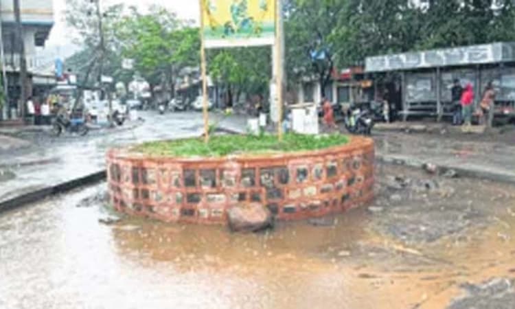 ಕಣಬರ್ಗಿ ರಸ್ತೆ ಪೂರ್ಣ ಆಗೋದು ಯಾವಾಗ? ಸಾರ್ವಜನಿಕರ ಆಕ್ರೋಶ