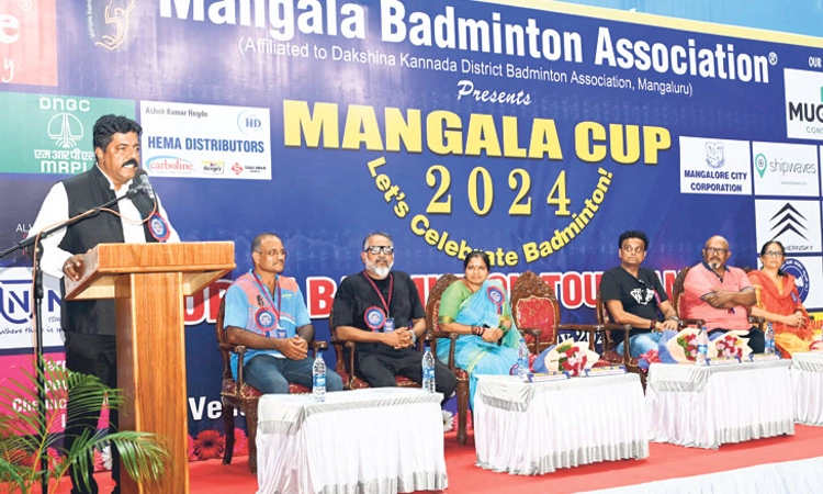 Mangaluru; ಮಂಗಳಾ ಕಪ್‌ ಓಪನ್‌ ಬ್ಯಾಡ್ಮಿಂಟನ್‌ ಕೂಟಕ್ಕೆ ಚಾಲನೆ