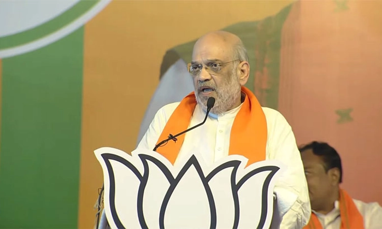 LS poll ಅಭಿವೃದ್ಧಿಗಾಗಿ ಮತ ಮತ್ತು ‘ಜಿಹಾದ್‌ಗೆ ಮತ ಹಾಕಿ’ ನಡುವಿನ ಸ್ಪರ್ಧೆ: ಶಾ