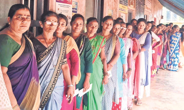 ಹಿಂದಿನ 3 ಲೋಕಸಭೆ ಚುನಾವಣೆಗಳಿಗಿಂತ ಈ ಸಲ ಗರಿಷ್ಠ ಮತದಾನ