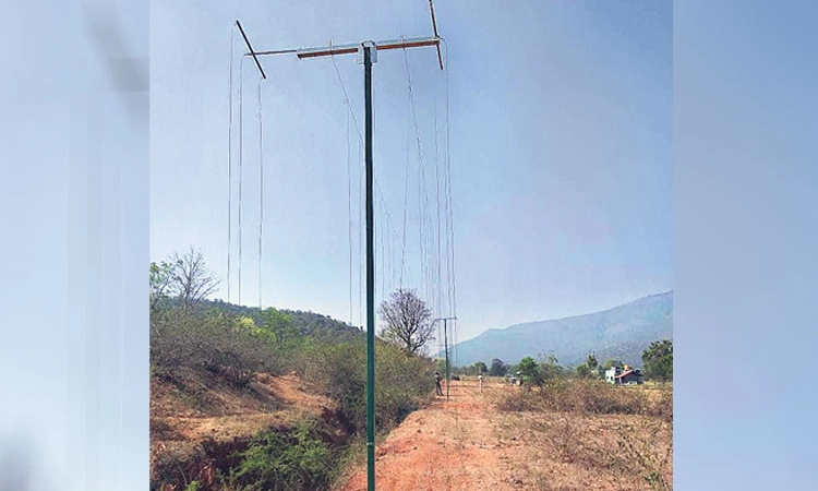 ಕಾಡಾನೆ ತಡೆಗೆ ಜೋತಾಡುವ ಸೌರ ವಿದ್ಯುತ್‌ ಬೇಲಿ!